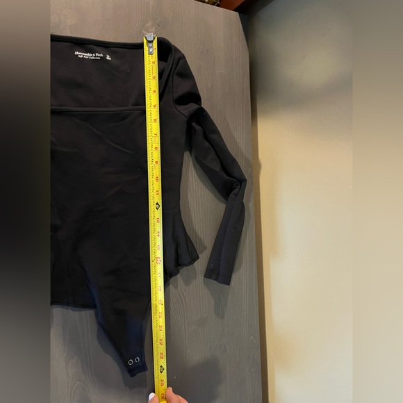 Abercrombie & Fitch Soft A&F Collection Square Neck Bodysuit - Picture 7 of 7